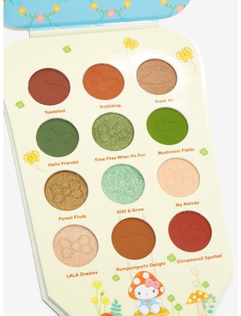 Hello Kitty And Friends Mushroom Eyeshadow Palette | Hot Topic