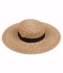 wide brim straw hat