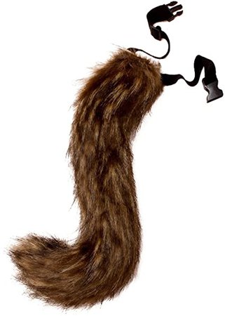 Amazon.com: potato001 Fox Tail Halloween Faux Fur Cosplay Furry Wolf Dog Adjustable Carnival Costume (6#): Home & Kitchen
