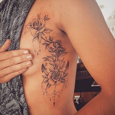 25 Elegant  Stylish Side Boob Tattoo Ideas For The Attractive Women   Tattoo Twist