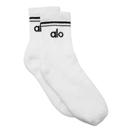 Alo White Socks