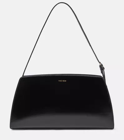 Dalia Leather Shoulder Bag in Black - The Row | Mytheresa