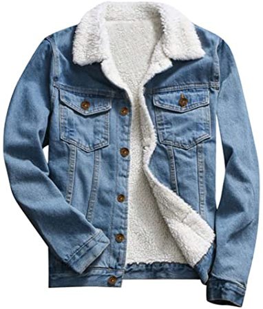 sherpa jean jacket - Google Search