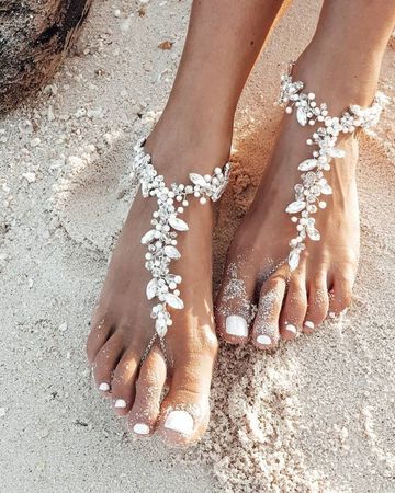 wedding beach shoes