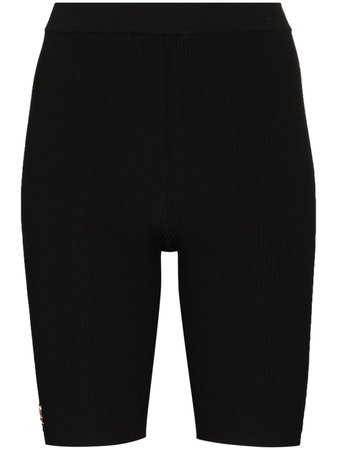 Saint Laurent Ribbed Knit Shorts - Farfetch