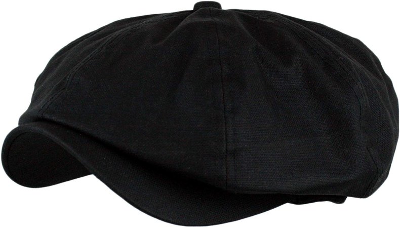 Wonderful Fashion Men's Linen 8 Panel Applejack Gatsby newsboy IVY Hat, Black, One Size at Amazon Men’s Clothing store