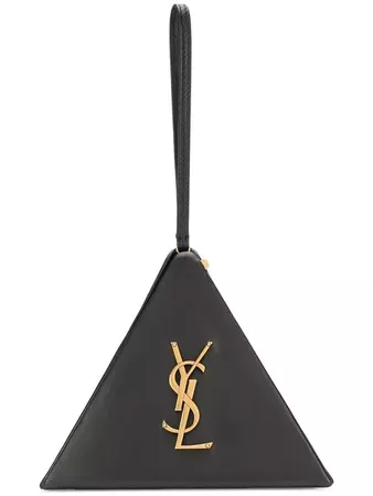 Saint Laurent Monogram Triangle Bag - Farfetch