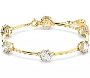 gold swarovski bracelet - Google Search