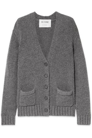 RE/DONE | 90s oversized knitted cardigan | NET-A-PORTER.COM