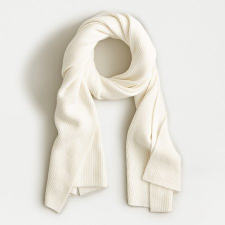 Ribbed Scarf In Supersoft Yarn : | J.Crew