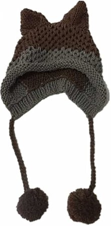 Cute Beanies for Women Vintage Beanies Women Fox Hat Grunge Accessories Slouchy Beanies for Women (Brown) at Amazon Women’s Clothing store