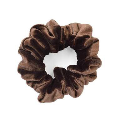 brown scrunchie