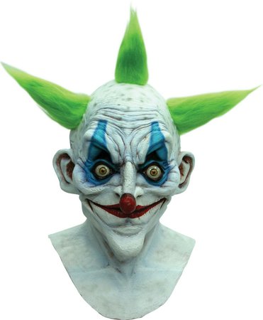 Halloween Costume CIRCUS OLD CLOWN Horror High-Quality Latex Deluxe Mask | eBay