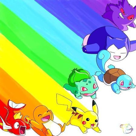 rainbow pokemon