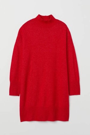 H&M+ Knit Dress - Red