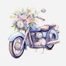 floral painted motorcycle - Google Search