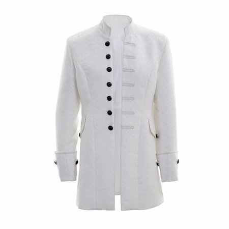 Pirate Jacket Medieval Traditional Adult Gentlemen White Trench Coat British French Euro Trenchcoat Costume L0516-in Anime Costumes from Novelty & Special Use on Aliexpress.com | Alibaba Group