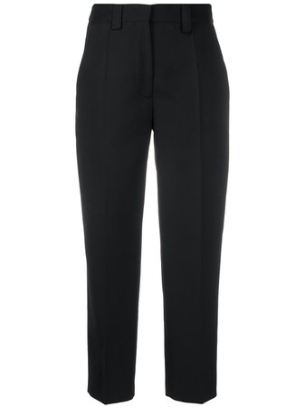 Acne Studios Cropped Tapered Trousers - Farfetch