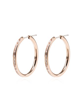 Spinelli Kilcollin 18kt Gold Miri Diamond Hoop Earrings | Farfetch.com