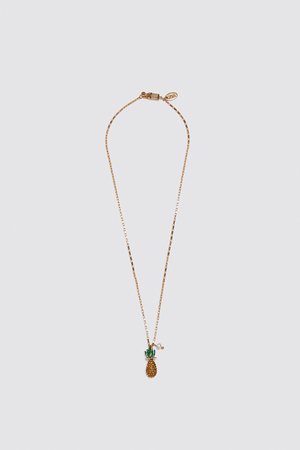 PINEAPPLE CHAIN NECKLACE | ZARA United States