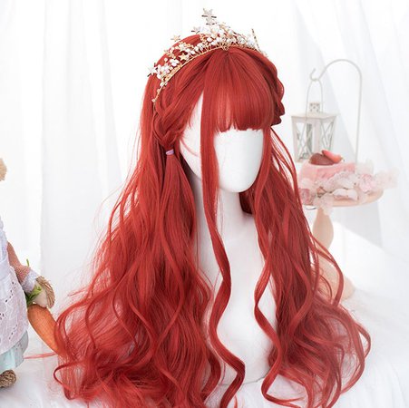 Mera Wig | Daily Wig | Sweet Harajuku | Long Curly Casual Wig – alicegardens
