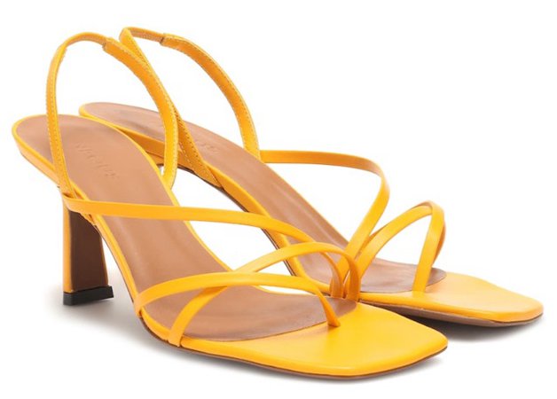 NEOUS Yellow Esmerelda Sandals