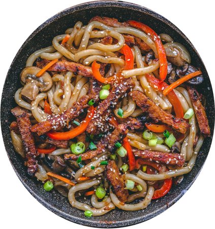 tempeh udon