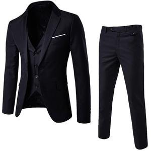 3-Pieces Men Blazer Suit Set Tuxedo Trouses Pants Slim Fit Formal 8110 – Rockin Docks Deluxephotos