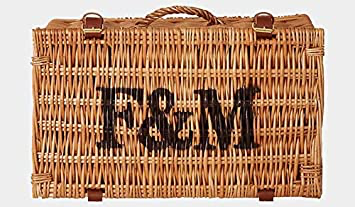 Fortnum & Mason wicker picnic basket