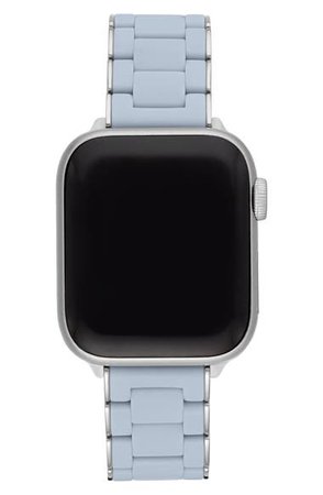 MICHELE Apple Watch® Wrapped Silicone Bracelet Strap | Nordstrom