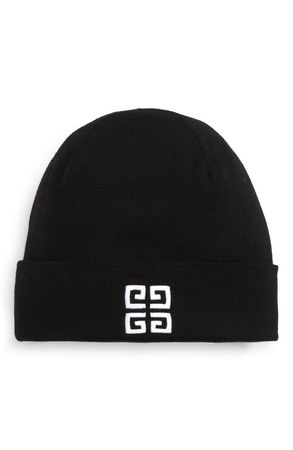 Givenchy Embroidered Wool Logo Beanie | Nordstrom
