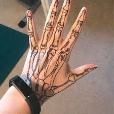 skeleton hand tattoo - Google Search