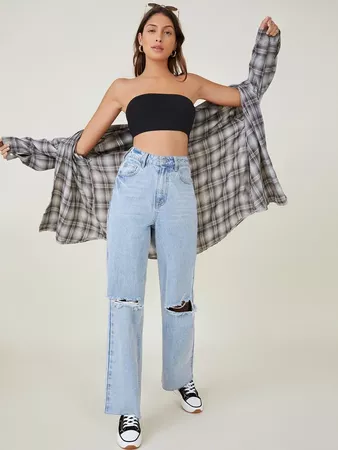 Solid Form Fitted Crop Tube Top | SHEIN USA