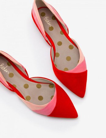 womens red and pink flats - Google Search