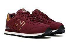 (159) Pinterest - New Balance 515 Sneaker Burgundy/Gold | Outfit Pieces