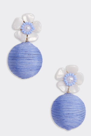 periwinkle earrings