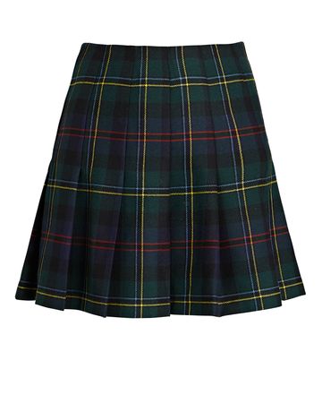 Ronny Kobo Ronasin Pleated Mini Skirt In Multi | INTERMIX®