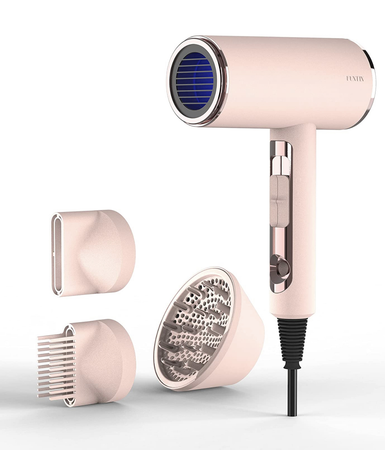 FUNTIN Hair Dryer, Blow Dryer with Diffuser Pink