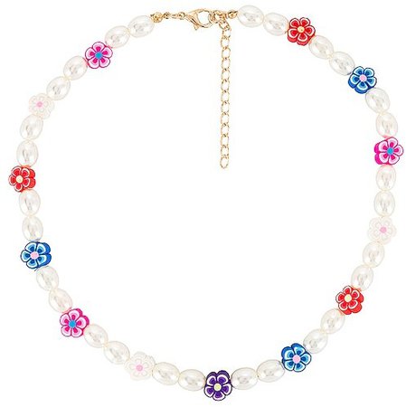 petit moments Daisy Pearl Necklace