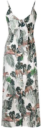 jungle print dress