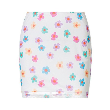 Y2k Floral Mini Skirt – algrandeboutique
