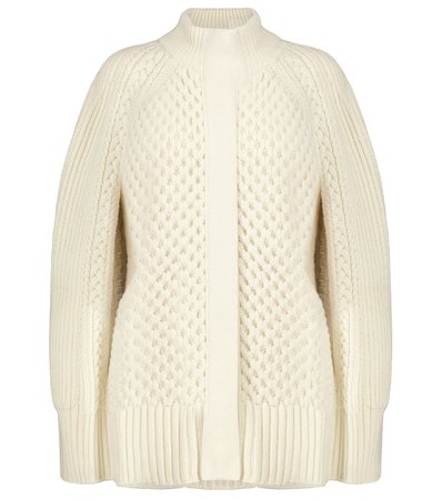Alexander McQueen, Wool and cashmere cape