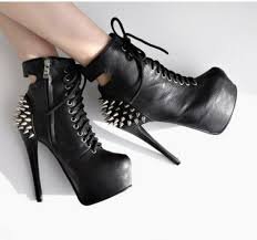 studded boots heels - Google Search