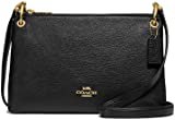 Coach Womens F76629 Crossgrain Leather Mini Bennett Crossbody Bag, Black: Handbags: Amazon.com