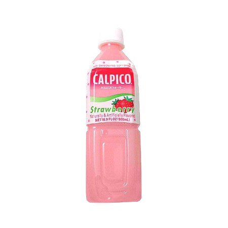 calpico strawberry drink
