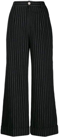 Pre-Owned 2010 pinstriped trousers