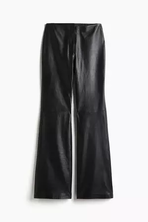 Leather Pants - Black - Ladies | H&M US