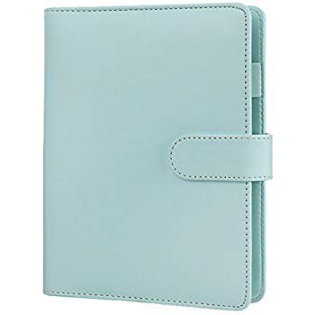 Amazon.com : A5 Planner Binder, Personal Organizer, Spiral Binder Notebook, Harphia-with Magnetic Button-A5 9.06 x 7.28'', Mint : Office Products