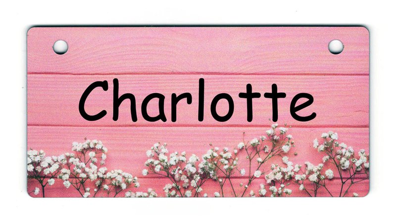 charlotte name tag