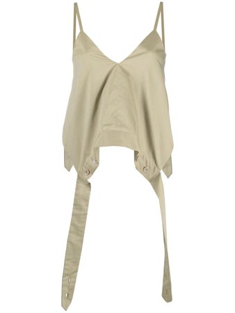 Lemaire draped camisole top - FARFETCH